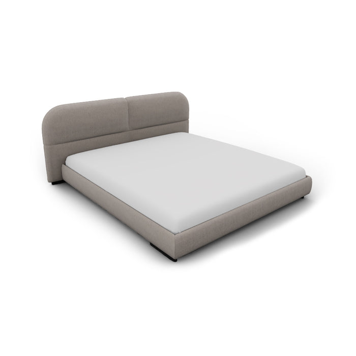 cama kilian round king size con aro al suelo