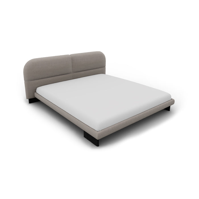 cama kilian round king size con aro suspendido