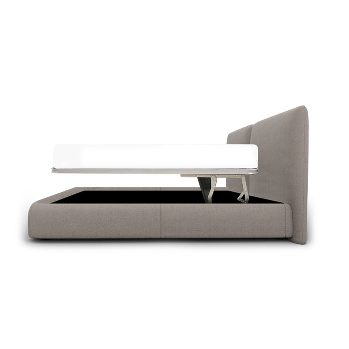 cama magenta queen size con mecanismo paralelo