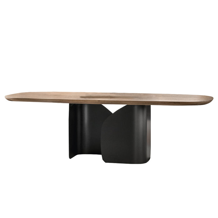 mesa twins fija con borde redondeado FSW 250