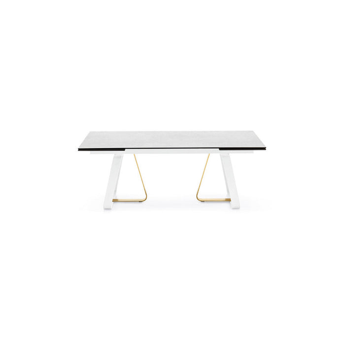 mesa sunshine extensible r 200 cm marmol