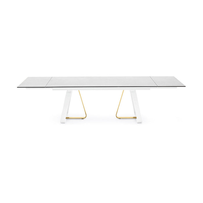 mesa sunshine extensible r 200 cm marmol