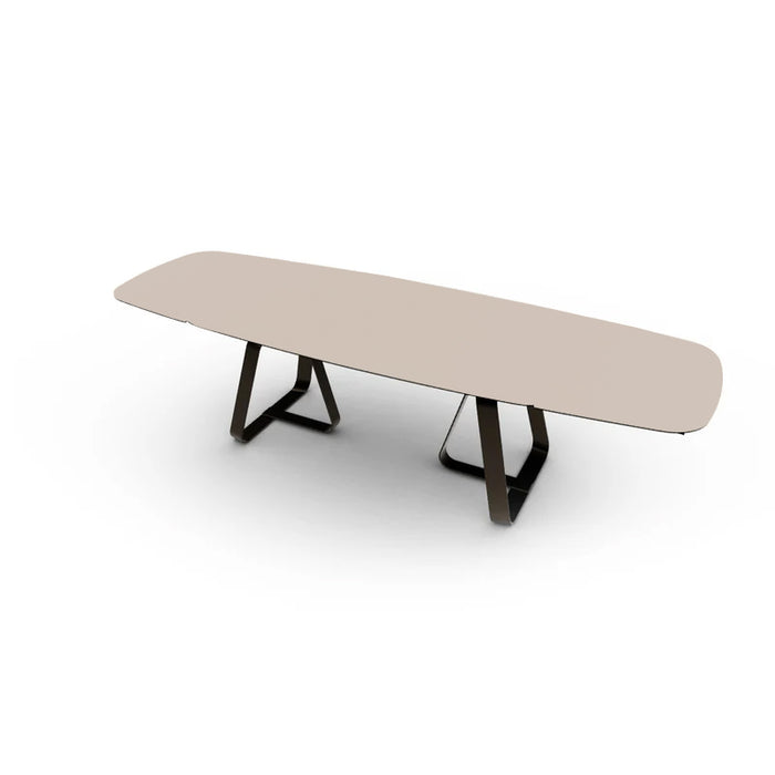 mesa sunshine rounded s 200 cm cerámica