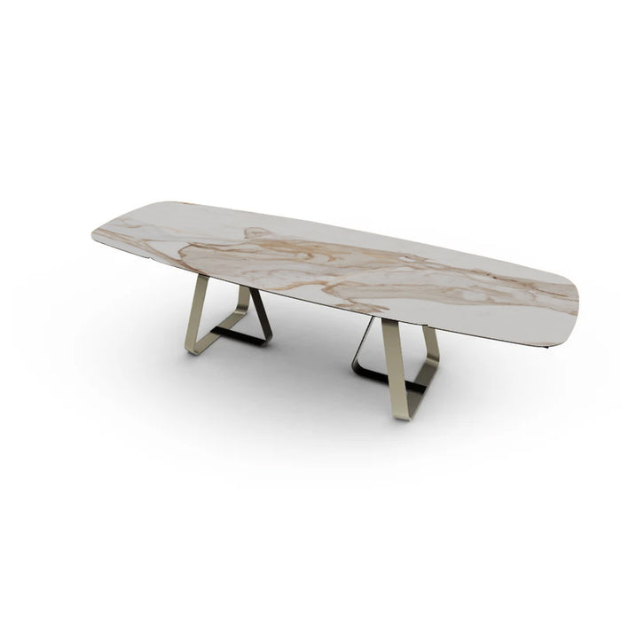 mesa sunshine rounded s 200 cm cerámica