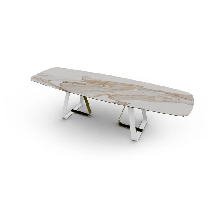 mesa sunshine rounded s 200 cm cerámica