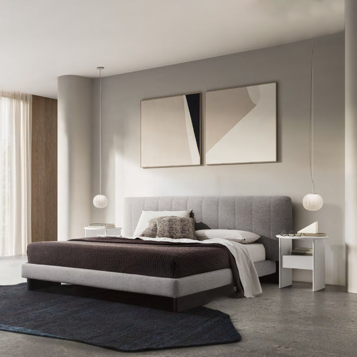 cama kilian king size con aro al suelo