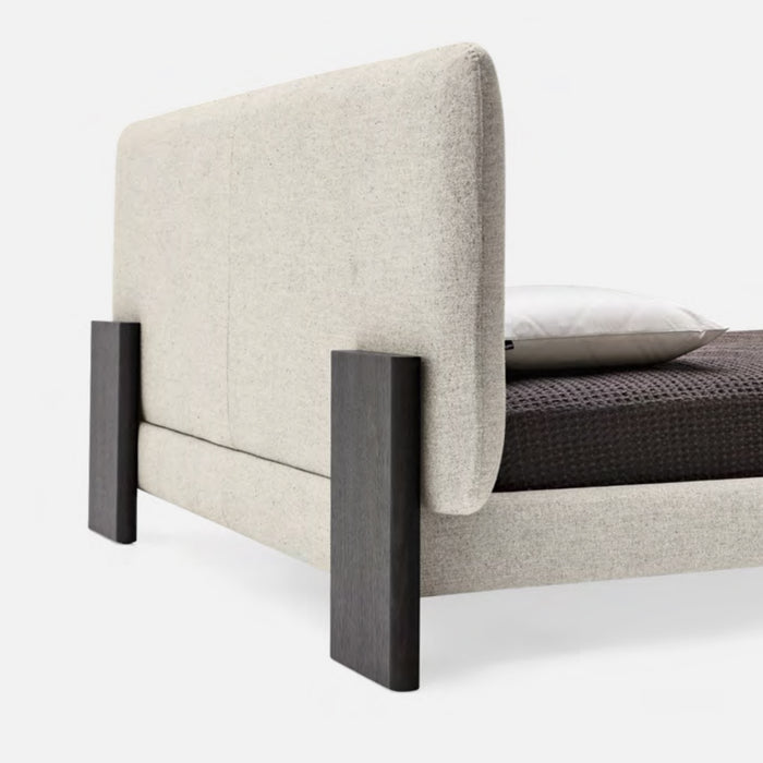 cama kilian king size con aro al suelo