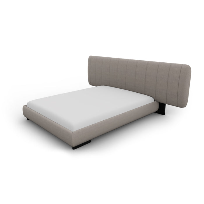 cama kilian queen size large con aro al suelo
