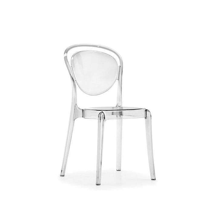 silla parisienne transparente