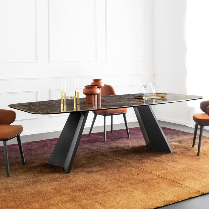 mesa icaro premium rounded 250 cm