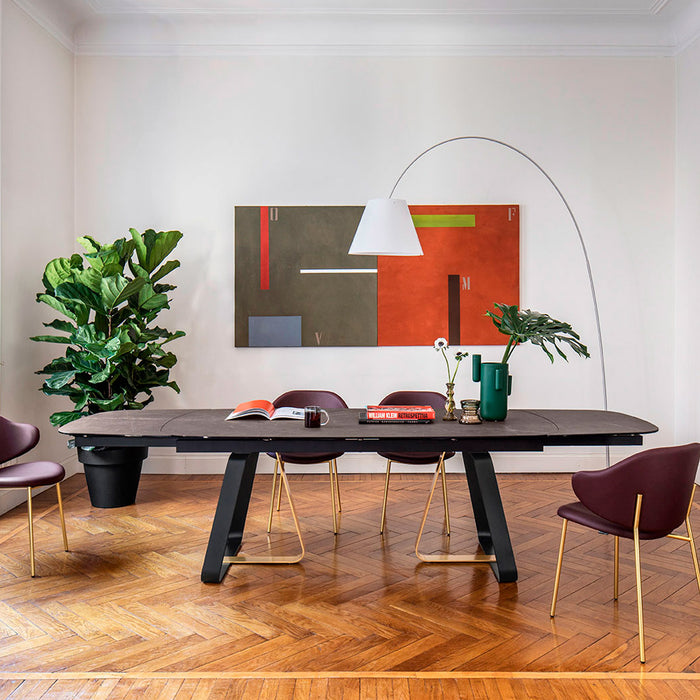 mesa sunshine rounded s 200 cm cerámica