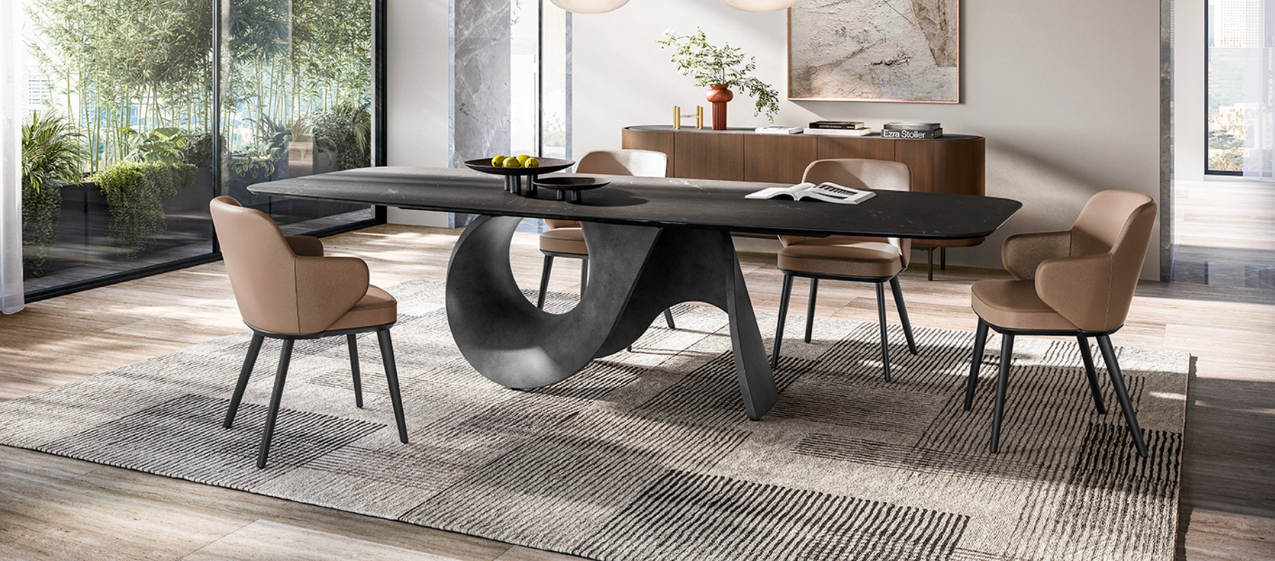 Mesa de Comedor Seashell: Expresión Máxima de Diseño