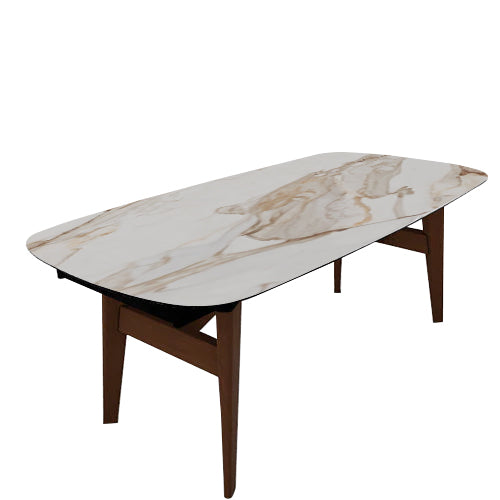 mesa abrey rounded extensible 200 cm