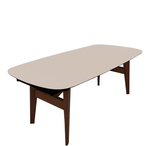 mesa abrey rounded extensible 200 cm