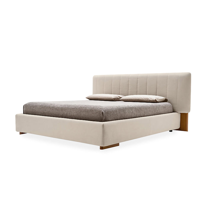 cama kilian queen size con aro al suelo