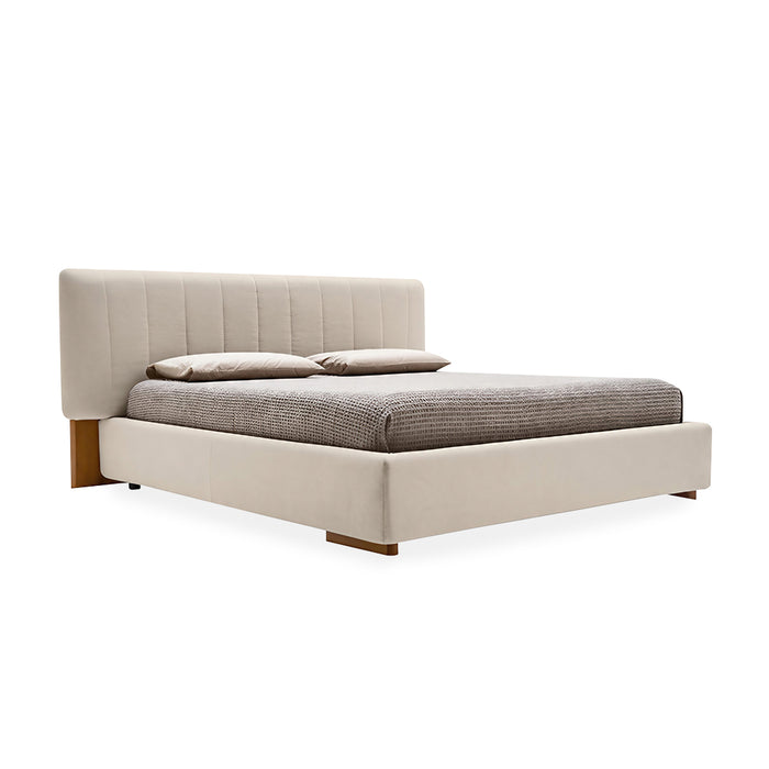 cama kilian queen size con aro al suelo