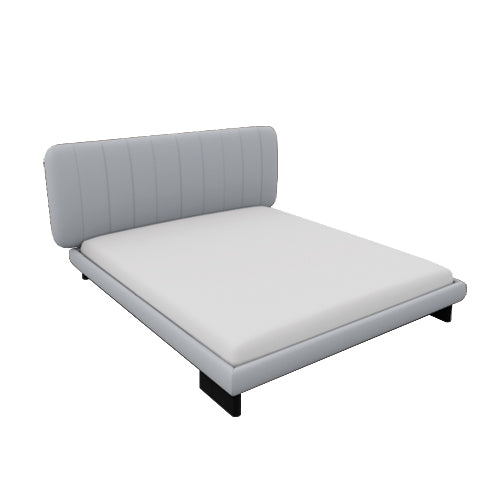 cama kilian queen size con aro al suelo