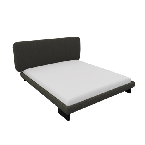 cama kilian queen size con aro al suelo