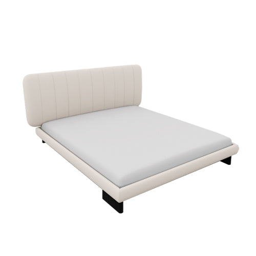 cama kilian queen size con aro al suelo y mecanismo paralelo