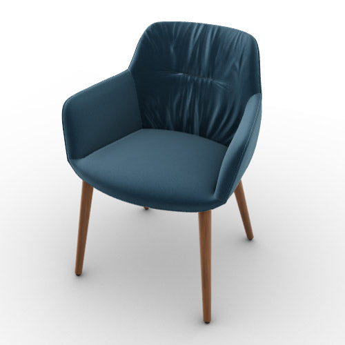 silla cocoon soft de madera