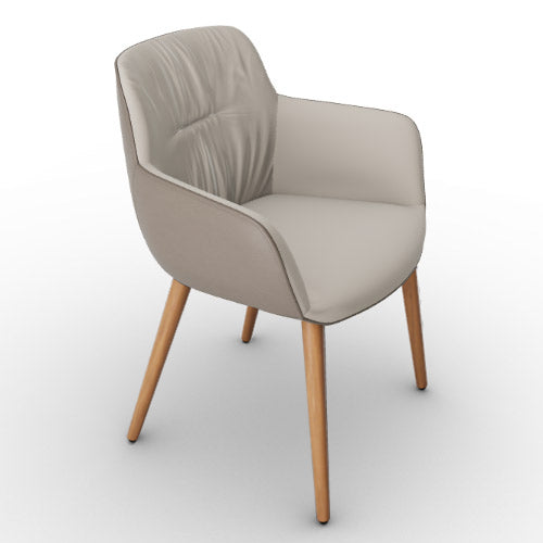 silla cocoon mix de madera