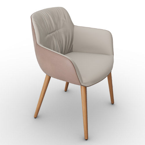 silla cocoon mix de madera