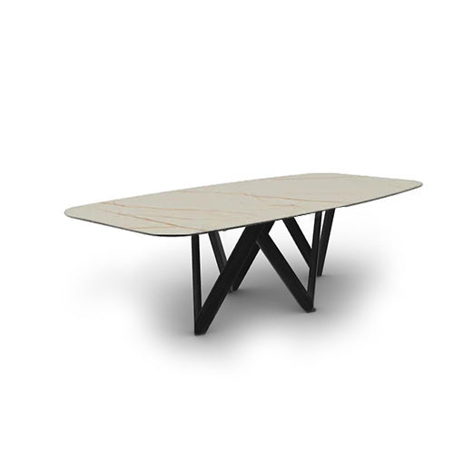 variant mesa cartesio ovalada 200 cm