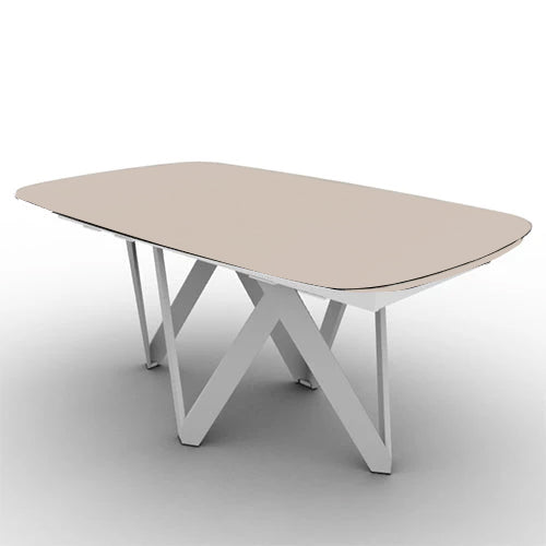 mesa extensible cartesio ovalada 200 cm