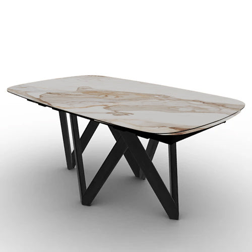 mesa extensible cartesio ovalada 200 cm