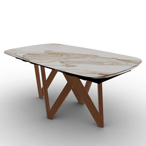 mesa extensible cartesio ovalada 200 cm