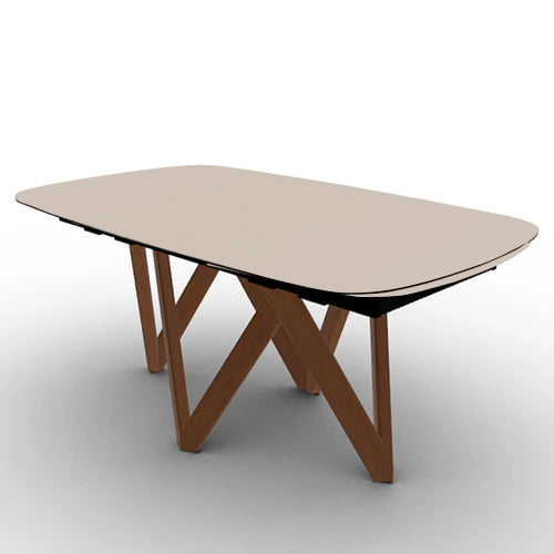 mesa extensible cartesio ovalada 200 cm