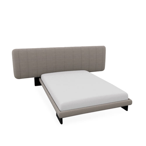 cama queen size kilian large con aro suspendido