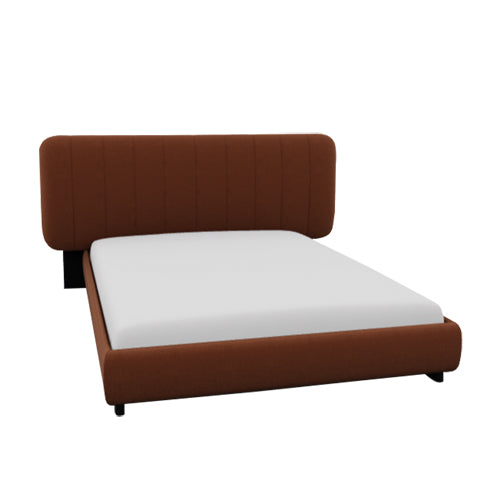 cama king size kilian con aro al suelo