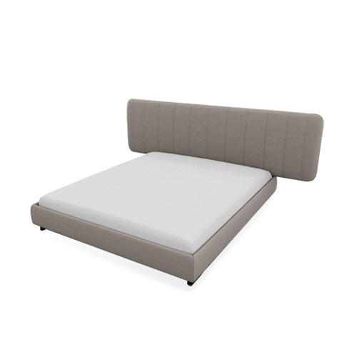 cama king size kilian large con aro al suelo