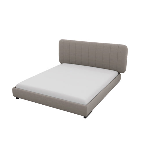 cama queen size kilian con aro al suelo y mecanismo de compás