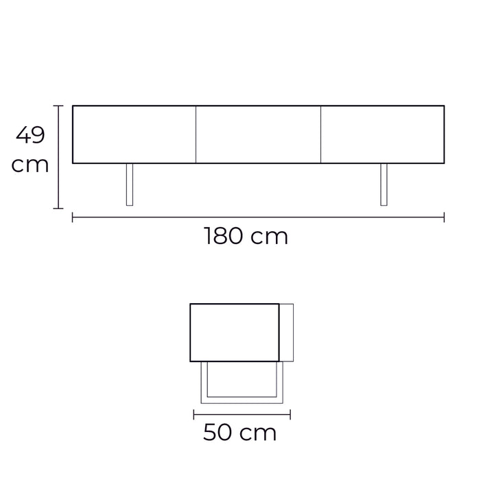 mueble de tv horizon 3a