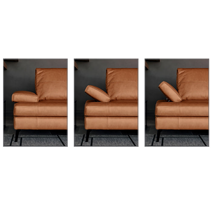 landa lateral 3 plazas, chaise longue derecho