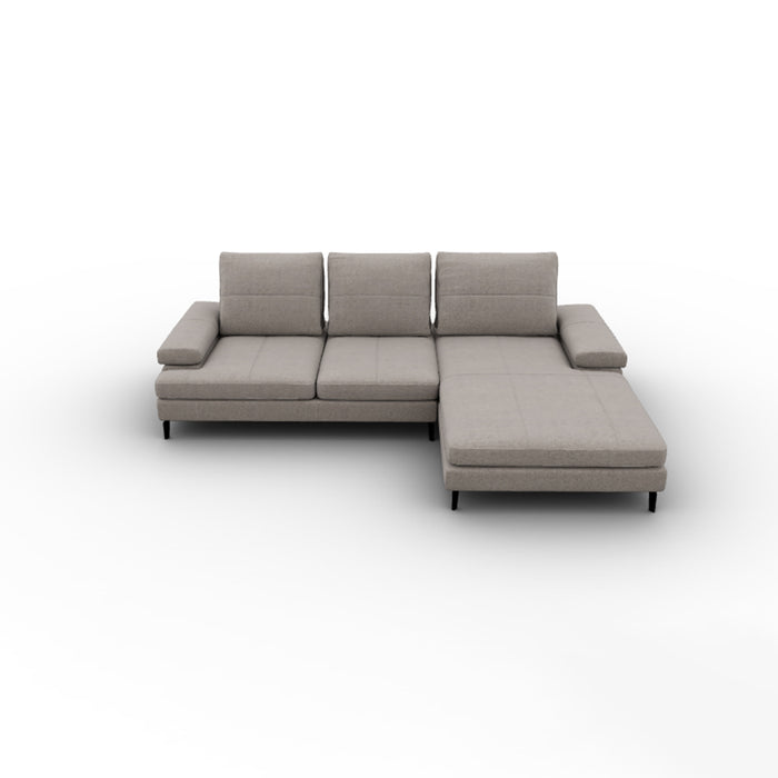 landa lateral 2 plazas, chaise longue derecho