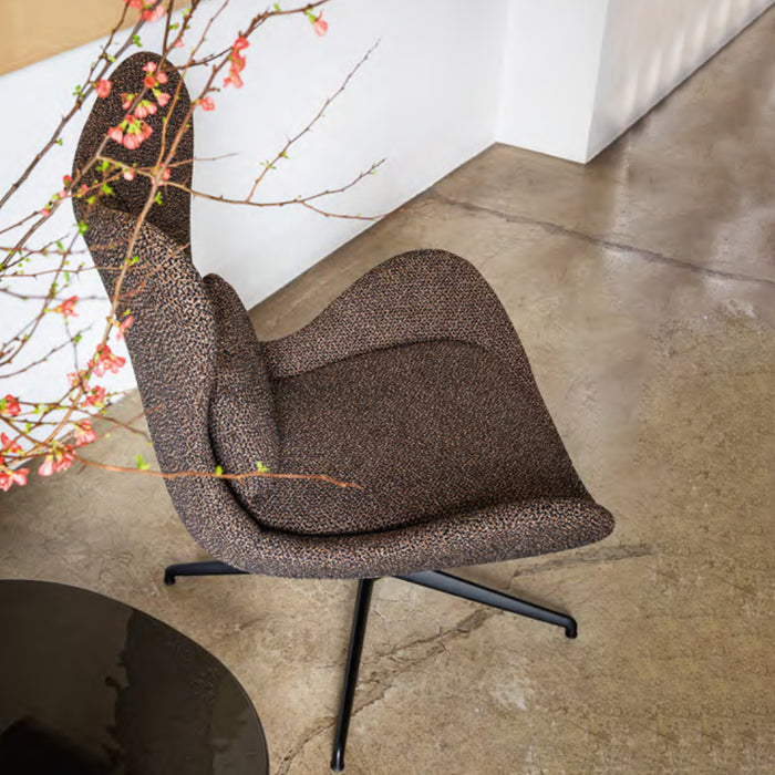 sillón giratorio alto lazy