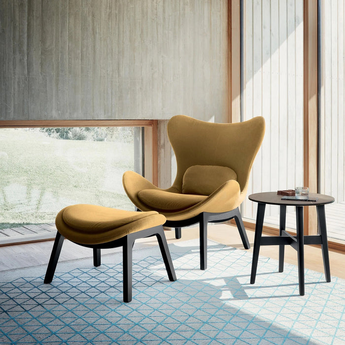 sillón de madera lazy