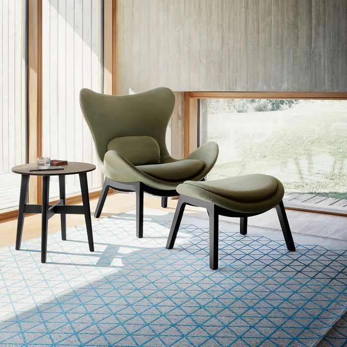 sillón de madera lazy