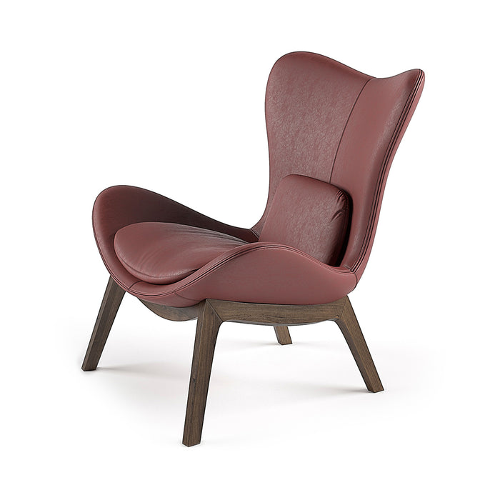 sillón de madera lazy