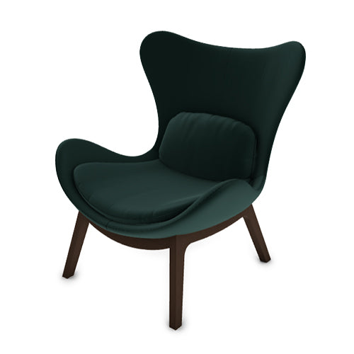 sillón de madera lazy