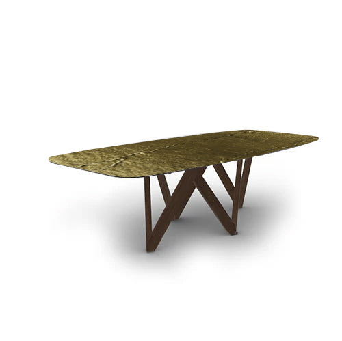 mesa cartesio ovalada 200 cm