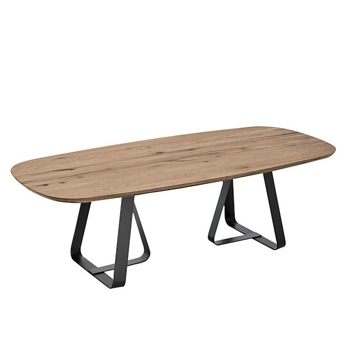 mesa sunshine fija con borde redondeado FSW 200