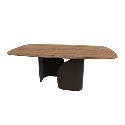 mesa twins fija con borde redondeado FSW 200