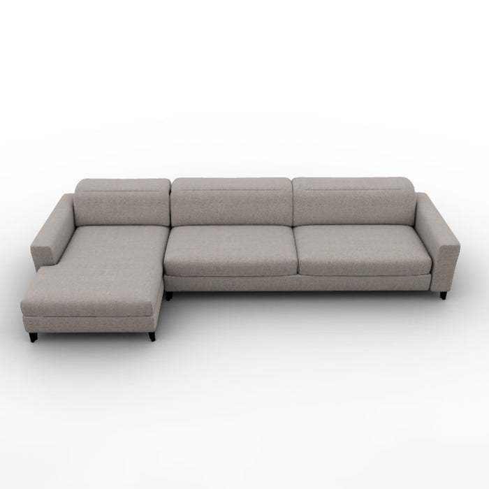 norma lateral 3 plazas MAXI con 1 relax y chaise longue izquierdo