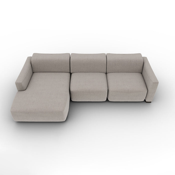 wave lateral 3 plazas con 2 relax y chaise longue izquierdo