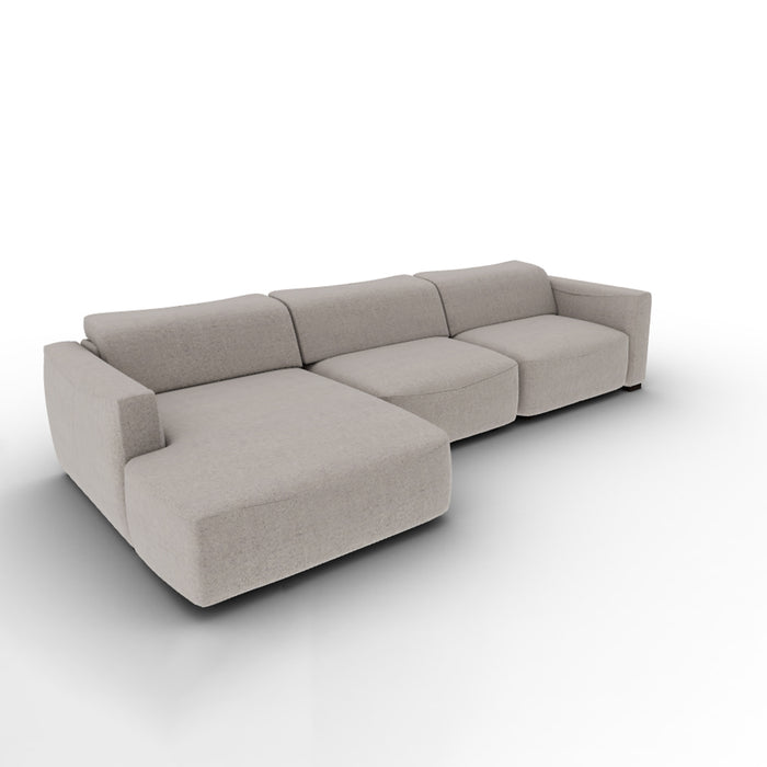 wave lateral 3 plazas MAXI con 2 relax y chaise longue MAXI izquierdo