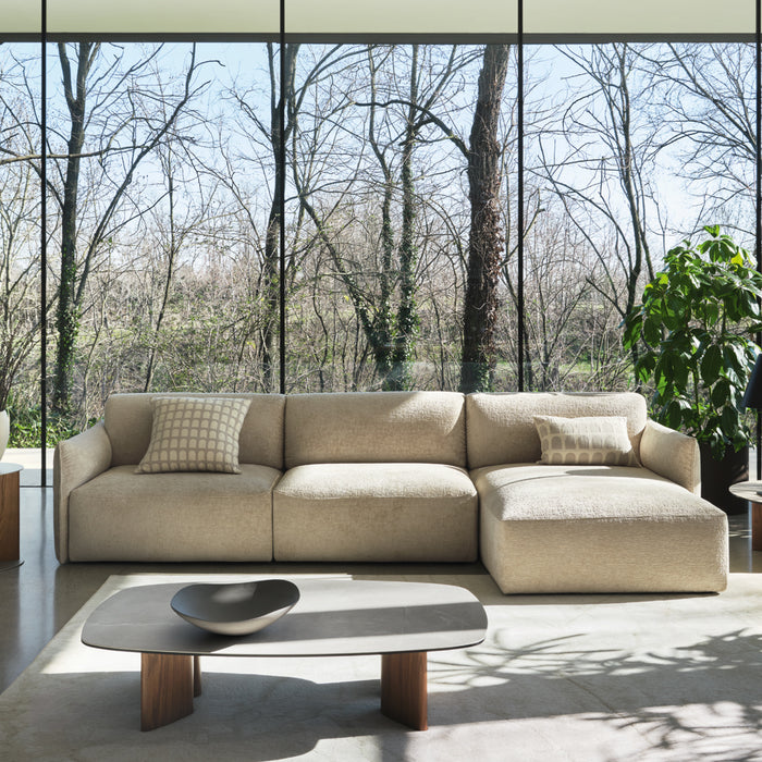 axis low lateral 2 plazas y chaise longue derecho